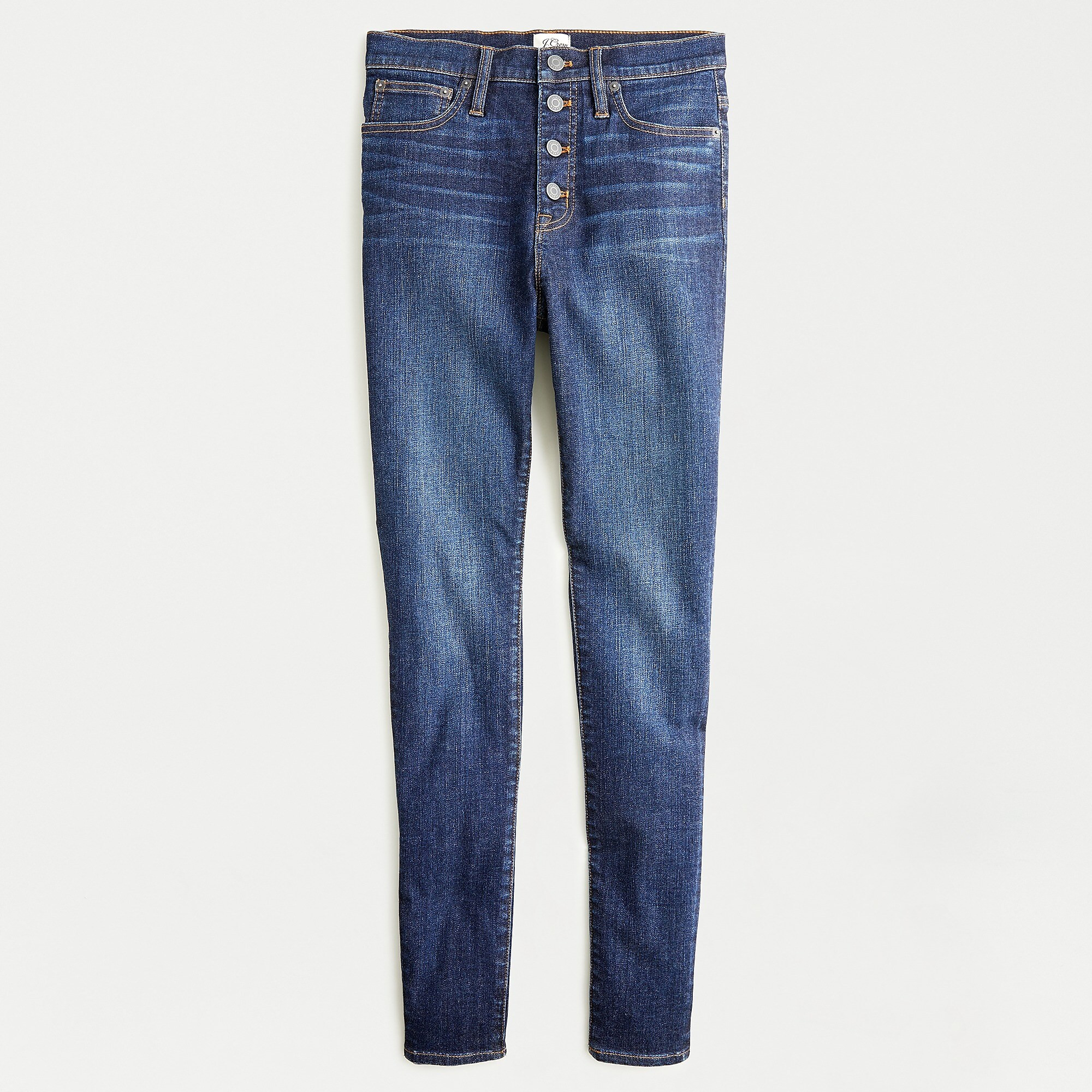 10" highest-rise toothpick jean with button fly | J. Crew US