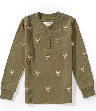 Adventurewear 360 Little Boys Knit Chenillie Stag Tee -  2T | Dillard's