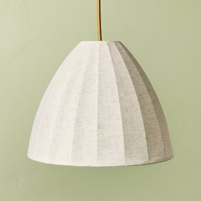 Wood Trumpeted Pendant Light - Hearth & Hand™ with Magnolia | Target