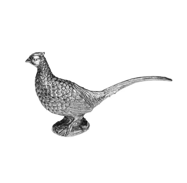 French Pewter Place Card Holder, Pair | The Avenue