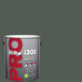 1 gal. #N420-7 Alpine Trail Dead Flat Interior Paint | The Home Depot