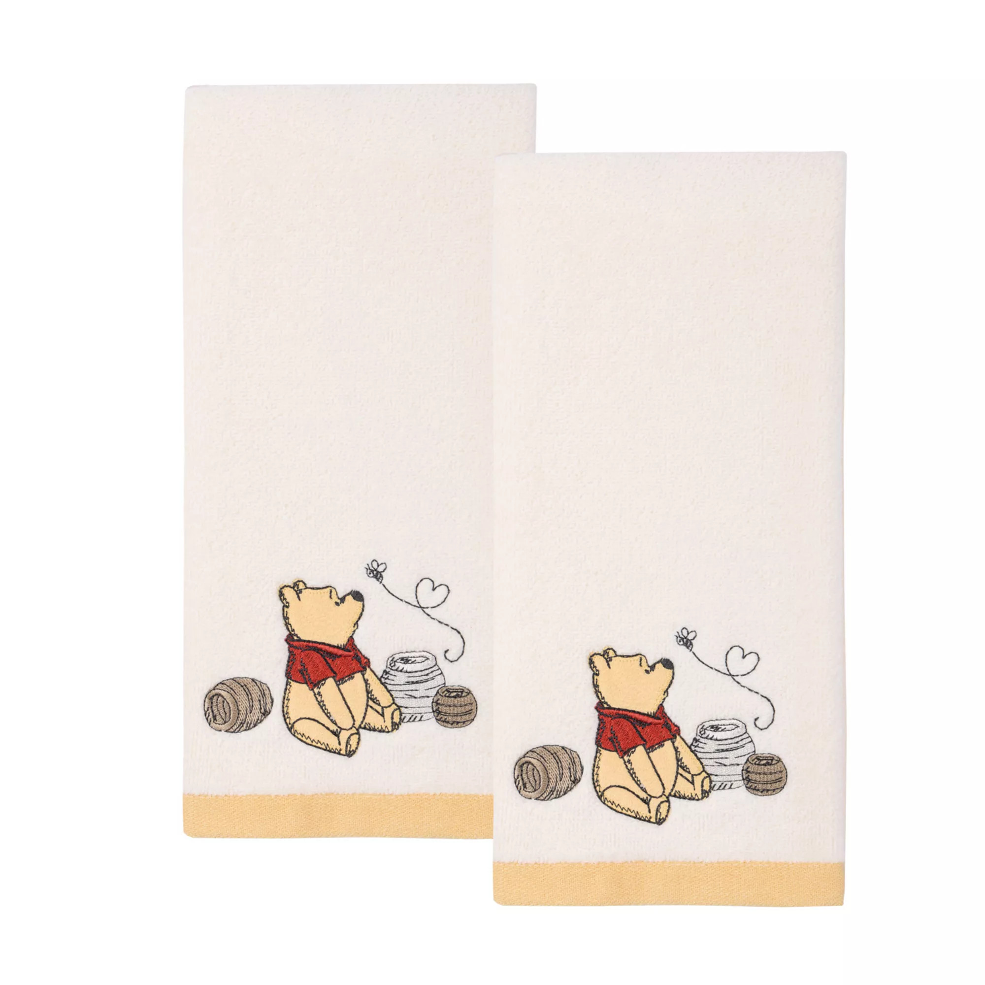 The Big One® Disney's Winnie the Pooh & Honey Bee Hand Towel 2-pk. | Kohl's