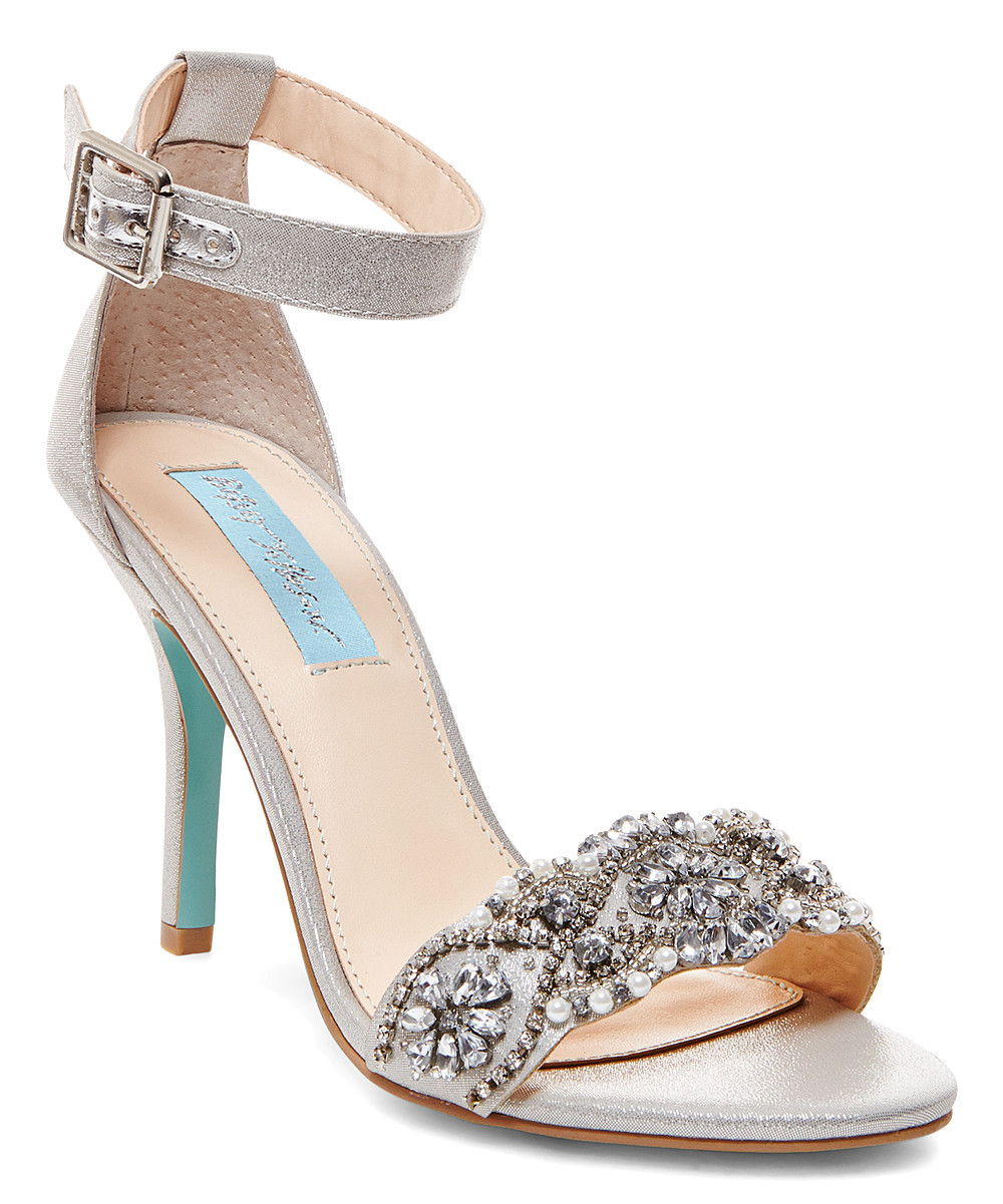 Betsey Johnson Women's Sandals SILVER - Silver Juno Sandal - Women | Zulily