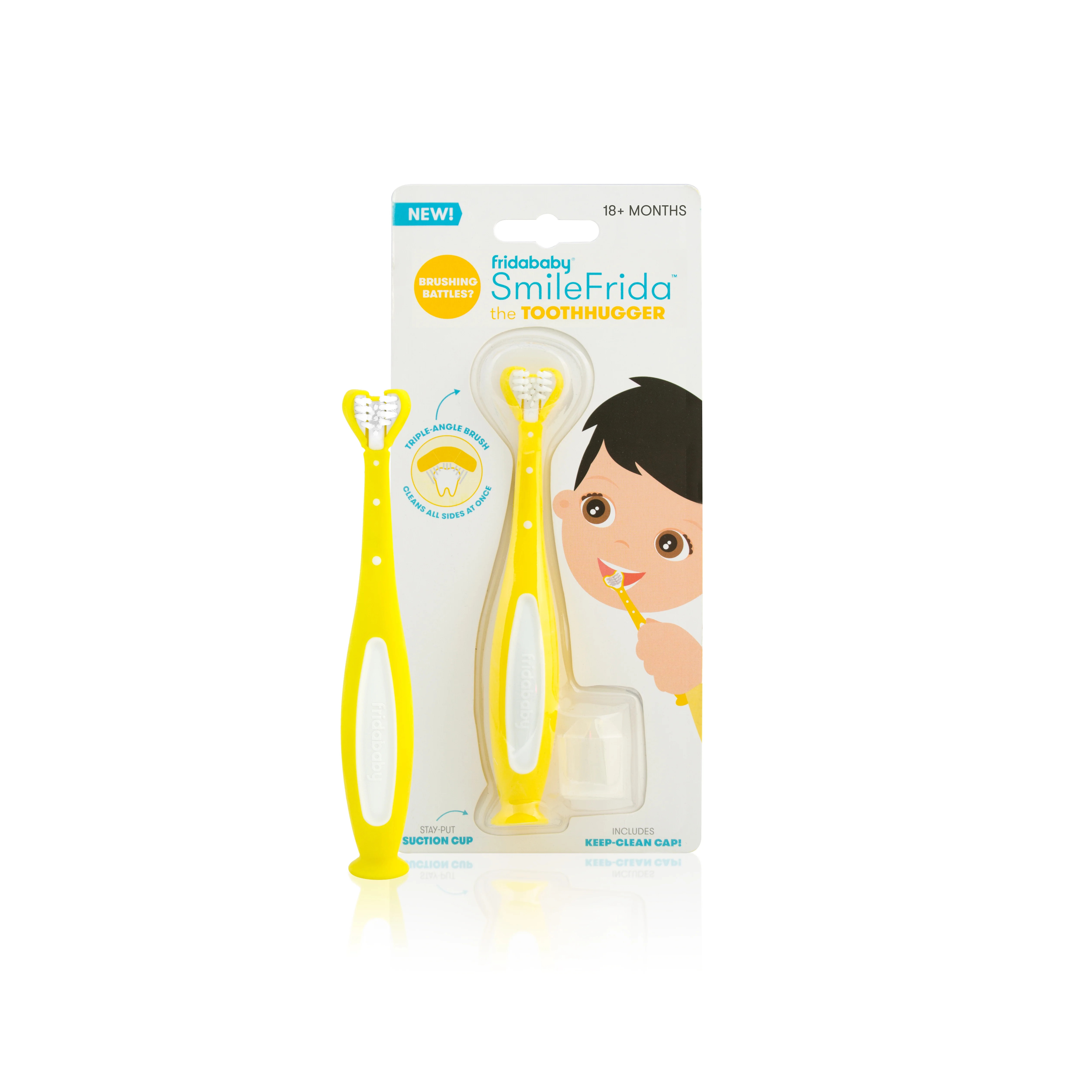 Triple-Angle Toothhugger Toothbrush For Toddlers | Walmart (US)