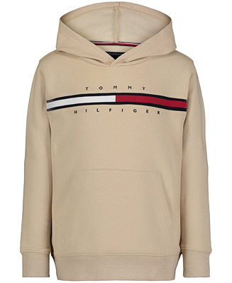 Tommy Hilfiger Toddler and Little Boys Hilfiger Soft Fleece Hoodie - Macy's | Macy's