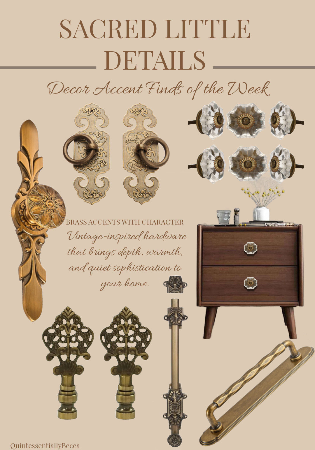 One of my go‑to refresh tricks (secret… not so secret now): swap the hardware. It's affordable, quick, and looks luxe. These are my faves this week. 

 

#LTKHome #LTKSaleAlert