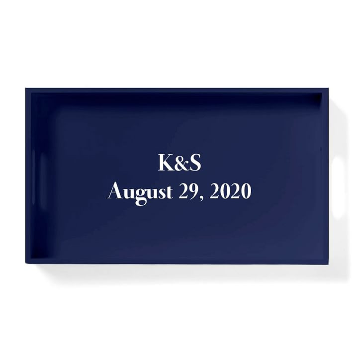 Lacquer Rectangle Tray | Mark and Graham