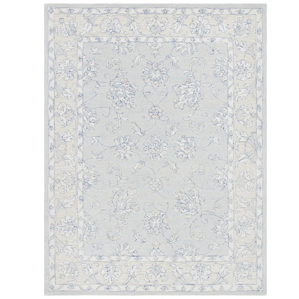 Schmier Hand Tufted Wool And Cotton With Latex Oriental Rug | Wayfair North America