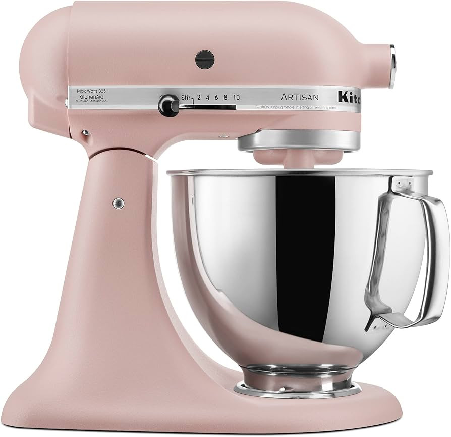 KitchenAid Artisan Series 5 Quart Tilt Head Stand Mixer with Pouring Shield KSM150PS, Feather Pin... | Amazon (US)