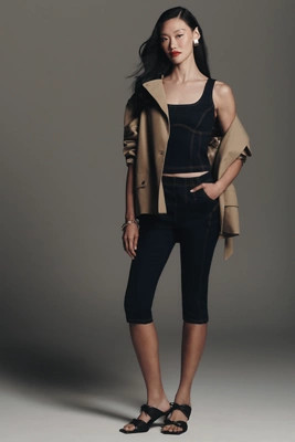 The Bella Capri High-Rise Straight Jeans by Pilcro | Anthropologie (US)