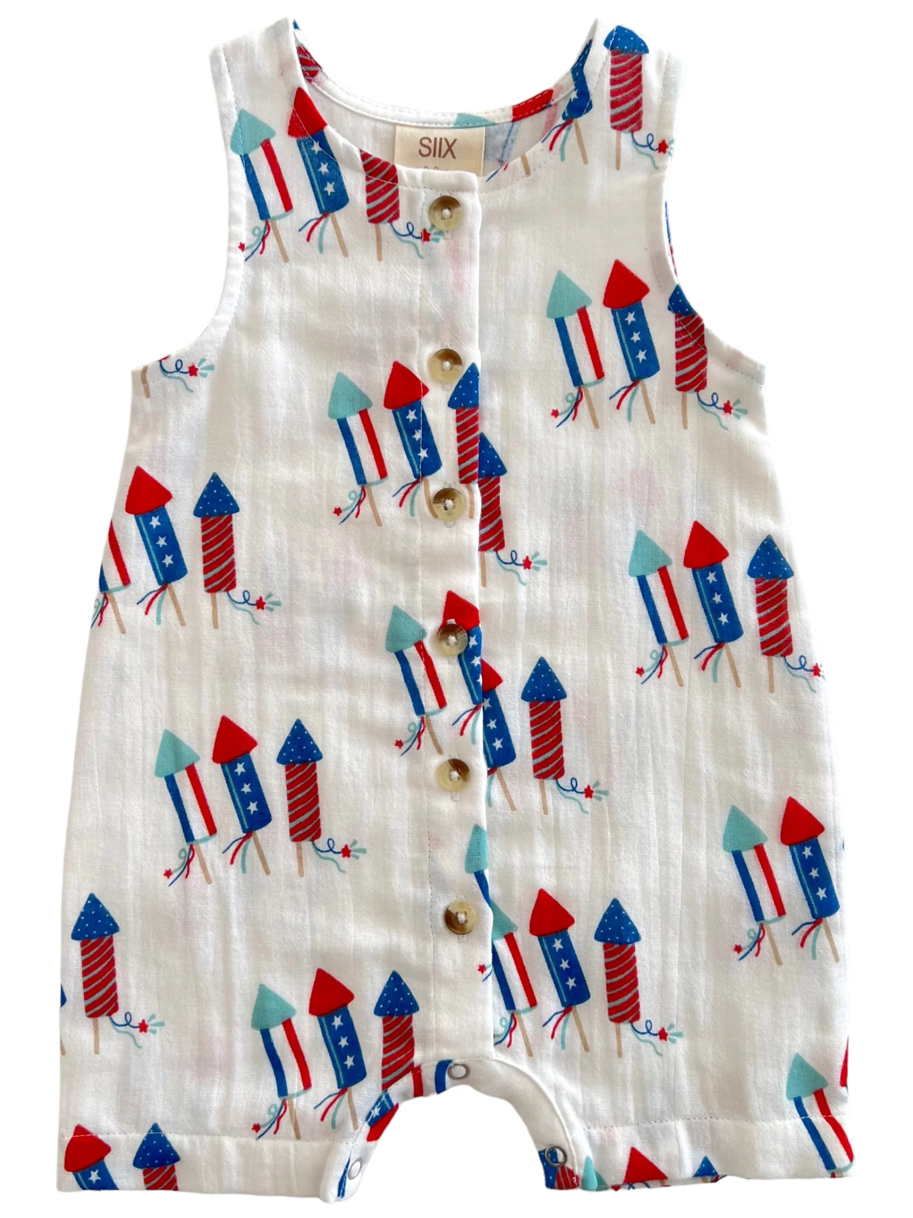 Firecrackers / Organic Bay Shortie | SpearmintLOVE