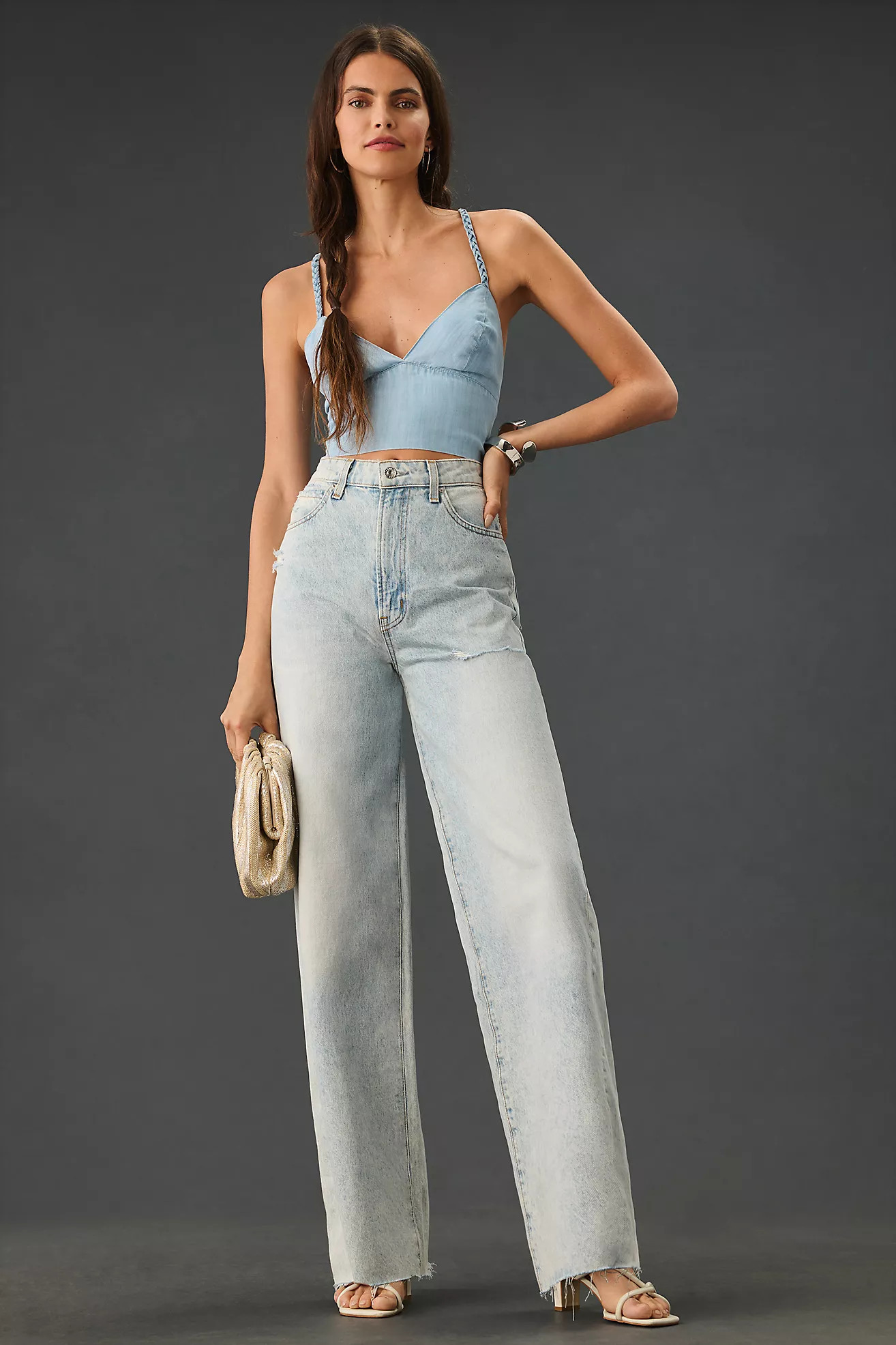 Edwin Nova High-Rise Wide-Leg Jeans | Anthropologie (US)