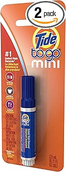 Tide To Go Mini Instant Stain Remover Pen Sticks (2/pk) | Amazon (US)