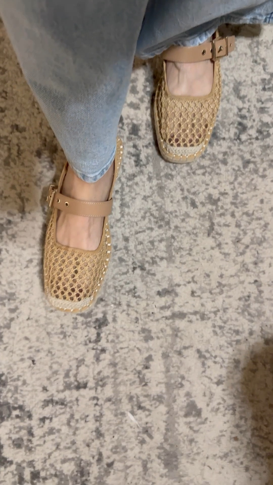 Cute espadrille sandals, and wide leg jeans ￼
Spring outfit 

#LTKSeasonal #LTKootd #LTKMidsize