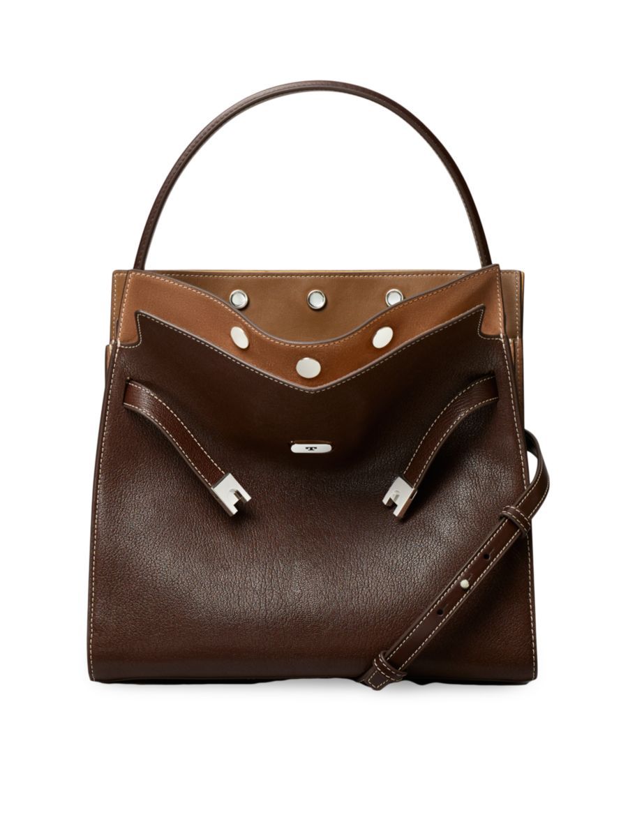 Lee Radziwill Textured Leather Double Bag | Saks Fifth Avenue