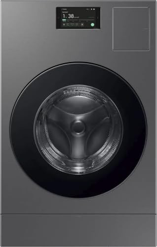 Samsung 5.3 cu. ft. Bespoke AI Laundry Ventless Heat Pump Dryer Combo All-in-One Ultra Capacity Washer with AI Home, Dark Steel, WD53DBA900HZA1 | Amazon (US)