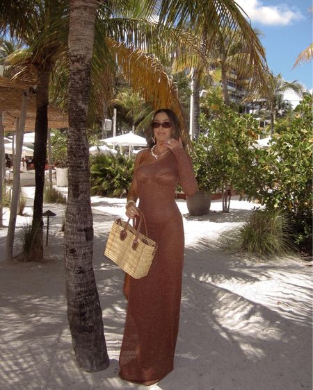 Mermaid theme beach club day look in Miami - wearing a small in all 

#LTKstyletip #LTKswim #LTKtravel