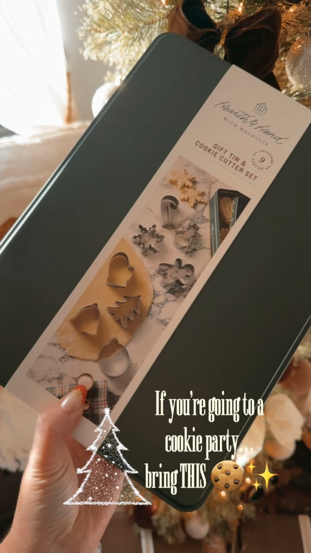 Brought this cookie tin with the cutest cookie cutters to a cookie party and it was such a hit 🥹🍪Everyone kept asking where it was from 👀 The perfect little festive find to bring along this season.
Simple, sweet, and so fun for  holiday baking nights ✨ holiday baking | cookie party idea | festive cookie cutters | holiday hostess gift | Christmas baking essentials | cute kitchen finds | Target holiday finds | baking accessories | holiday treats | Christmas cookies | cozy holiday vibes | holiday entertaining | giftable kitchen items | holiday traditions | baking with friends 🎄🍪

#LTKHoliday #LTKdayinmylife #LTKGiftGuide