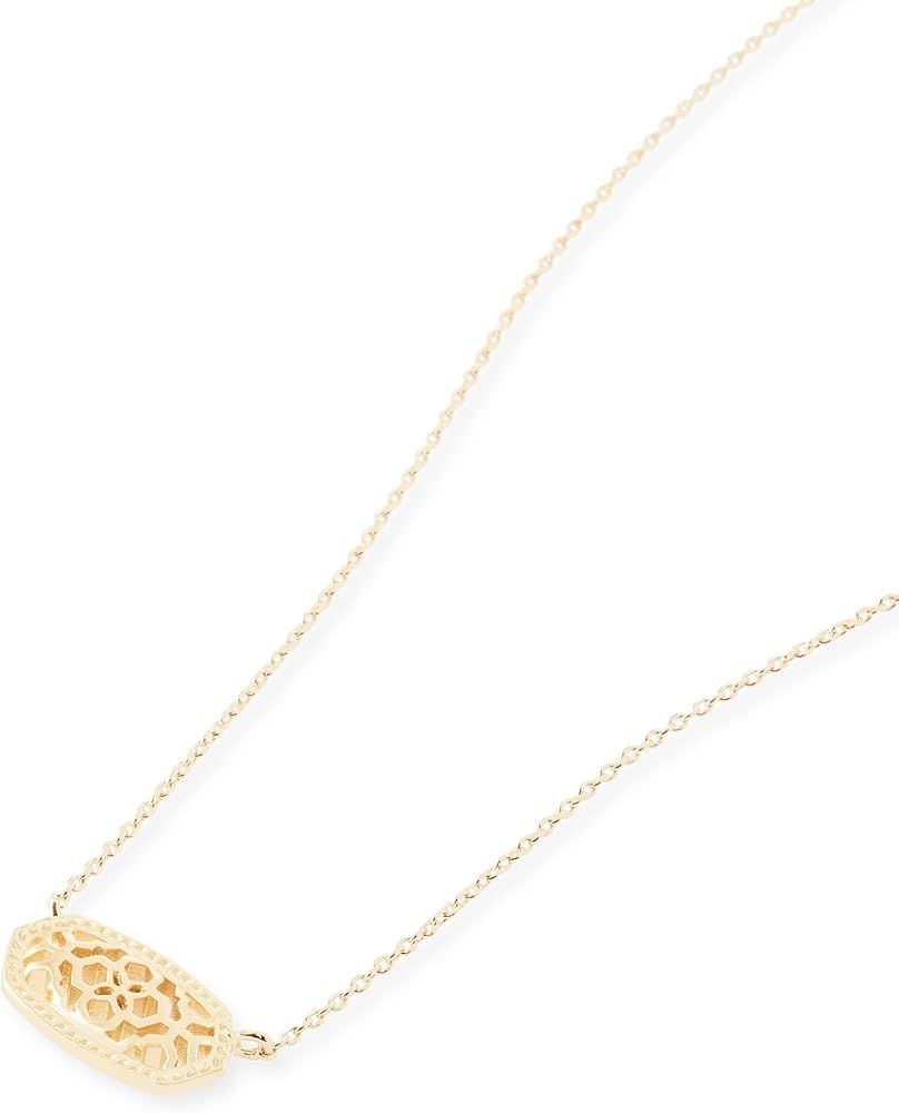 Kendra Scott Elisa Pendant Necklace for Women, Fashion Jewelry, 14k Gold-Plated | Amazon (US)