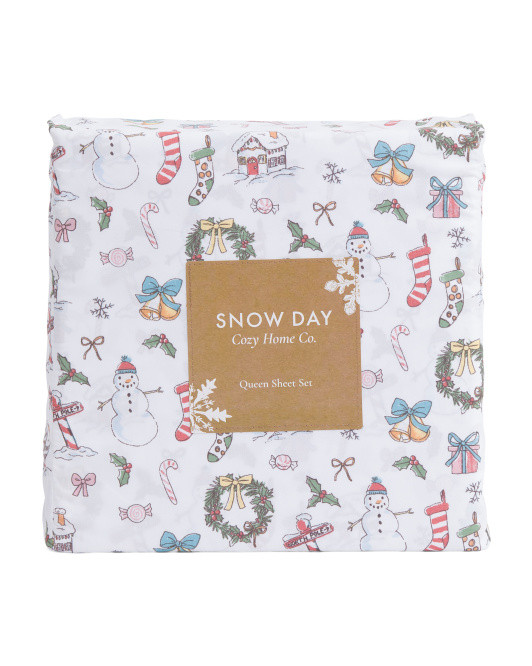 North Pole Camp Sheet Set | TJ Maxx
