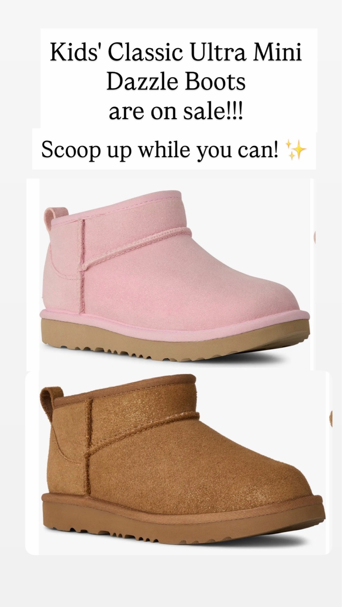 Kids' Classic Ultra Mini Dazzle Boots are on sale

#LTKKids #LTKSaleAlert