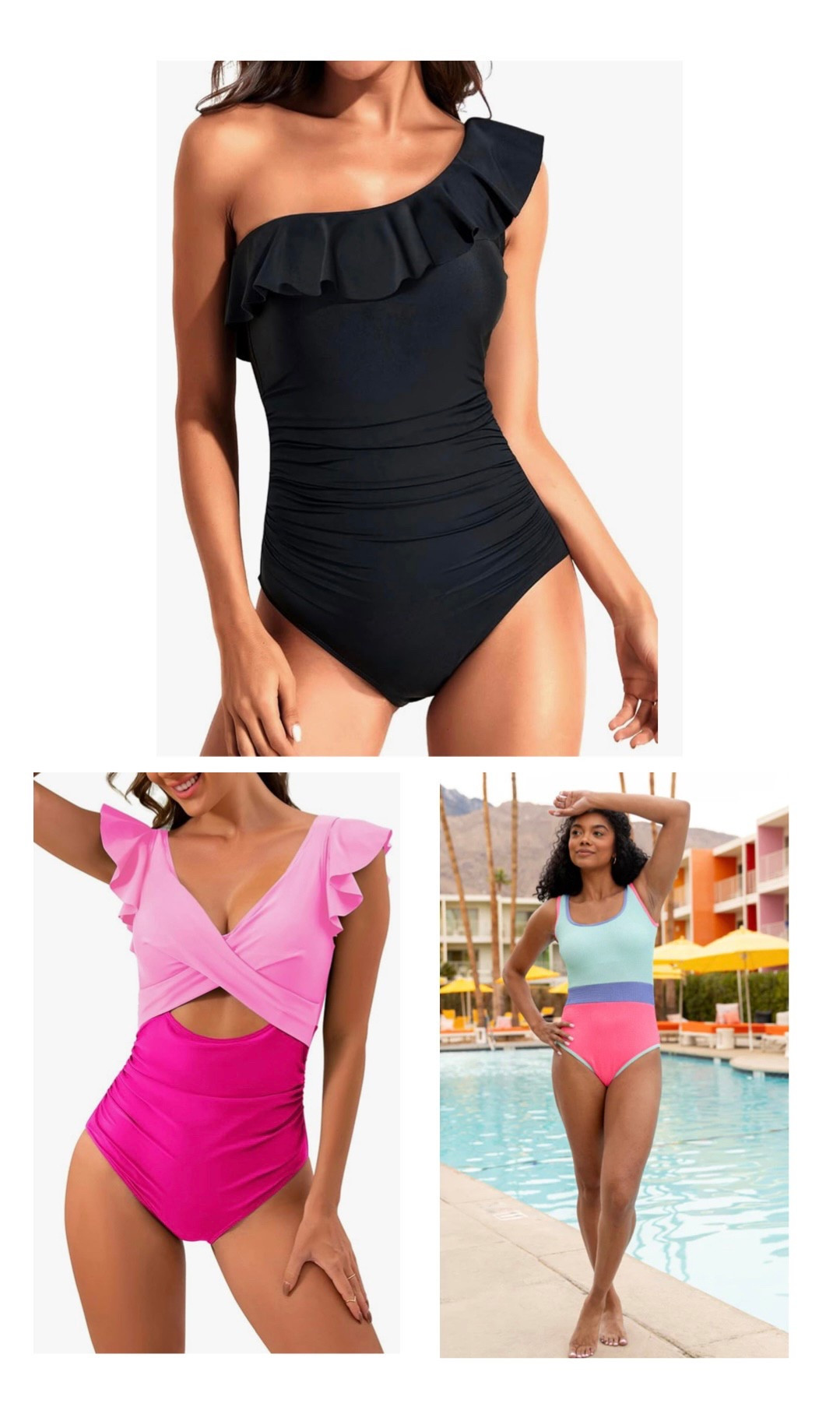 Cute suits!
Mom swimsuits
One piece bathing suit
Bathing suit