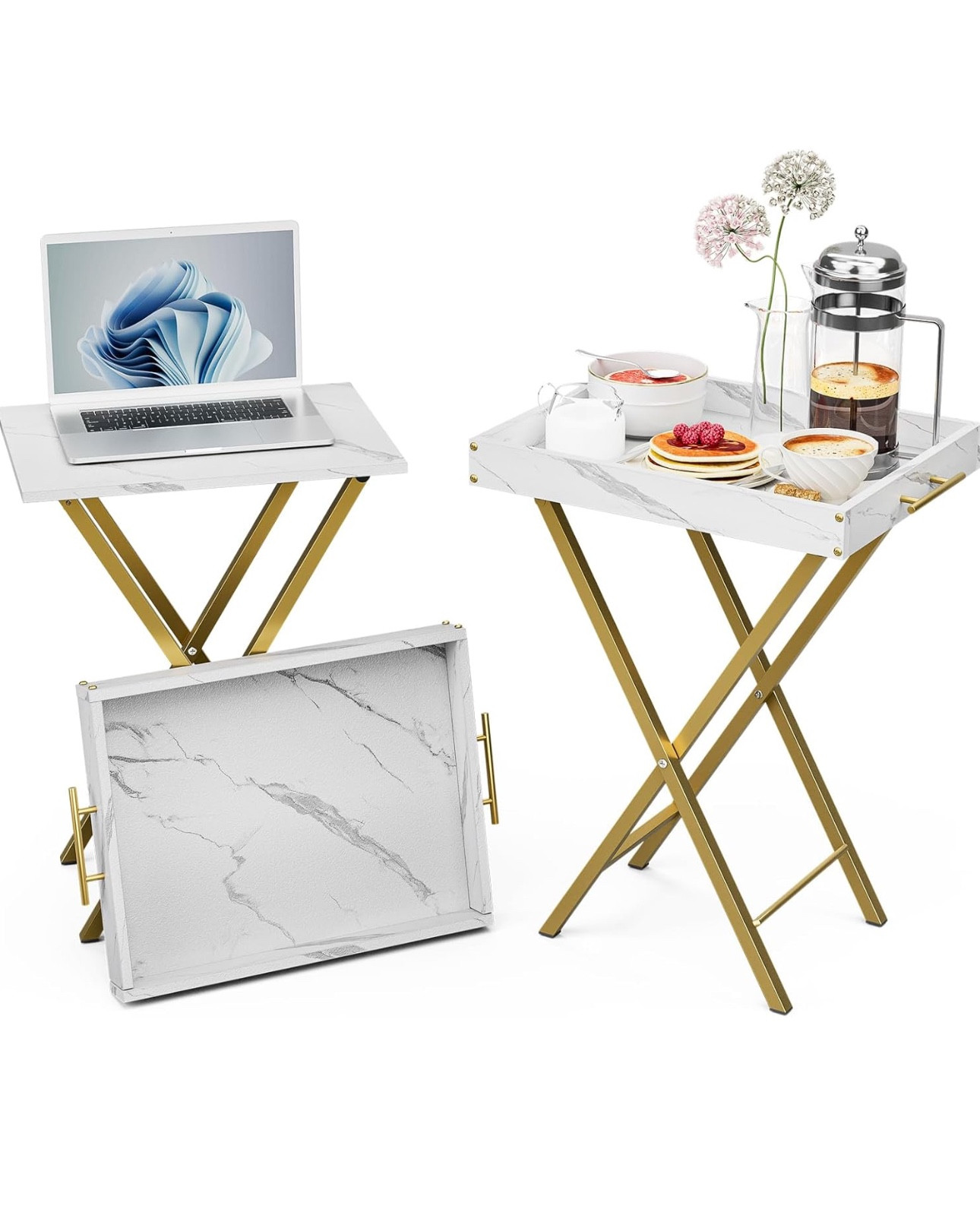 Gold aesthetic dinner tray is a must have 

#ltkfindsunder50

#LTKHome #LTKSaleAlert #LTKFindsUnder50
