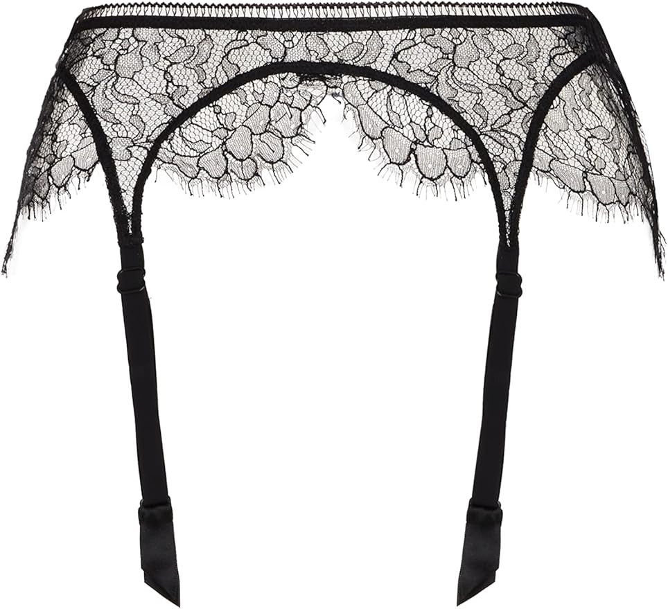 Amazon.com: La Perla, Lace Onyx Suspender Belt : Clothing, Shoes & Jewelry | Amazon (US)