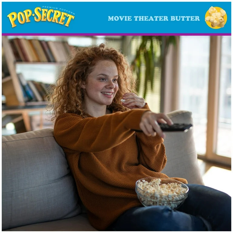 Pop Secret Microwave Popcorn, Movie Theater Butter Flavor, 1.75 oz Snack Bags, 12 Ct | Walmart (US)