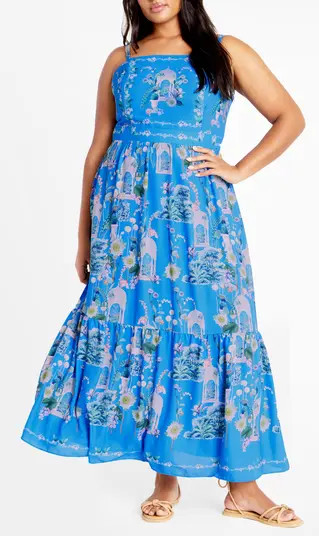 Molly Floral Midi Sundress | Nordstrom