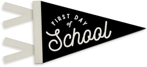 First Day of School Pennant Flag Banner, Back to School Sign | Back to School Photo Prop for Kids... | Amazon (US)