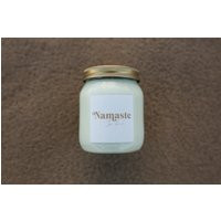Hand Poured, Namaste, Soy Candle | Yoga Gift | Etsy (US)