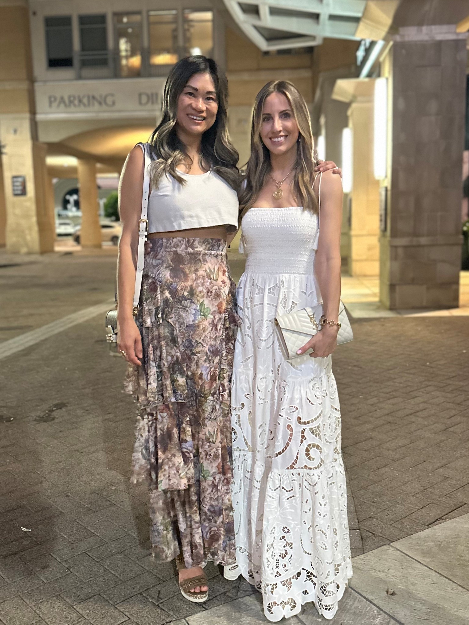 White maxi dress on sale 40% off! 
Wearing size 0

#LTKStyleTip #LTKOver40 #LTKItBag