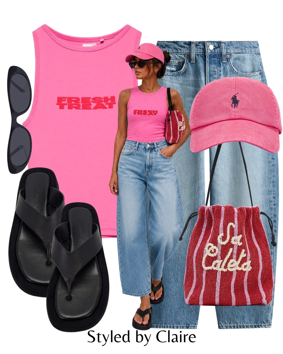 FUCHSIA PINK💗

#LTKsummer #LTKstyletip #LTKjeans
