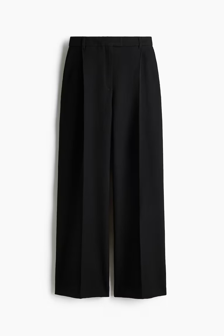 Tailored wool-blend trousers | H&M (UK, MY, IN, SG, PH, TW, HK)