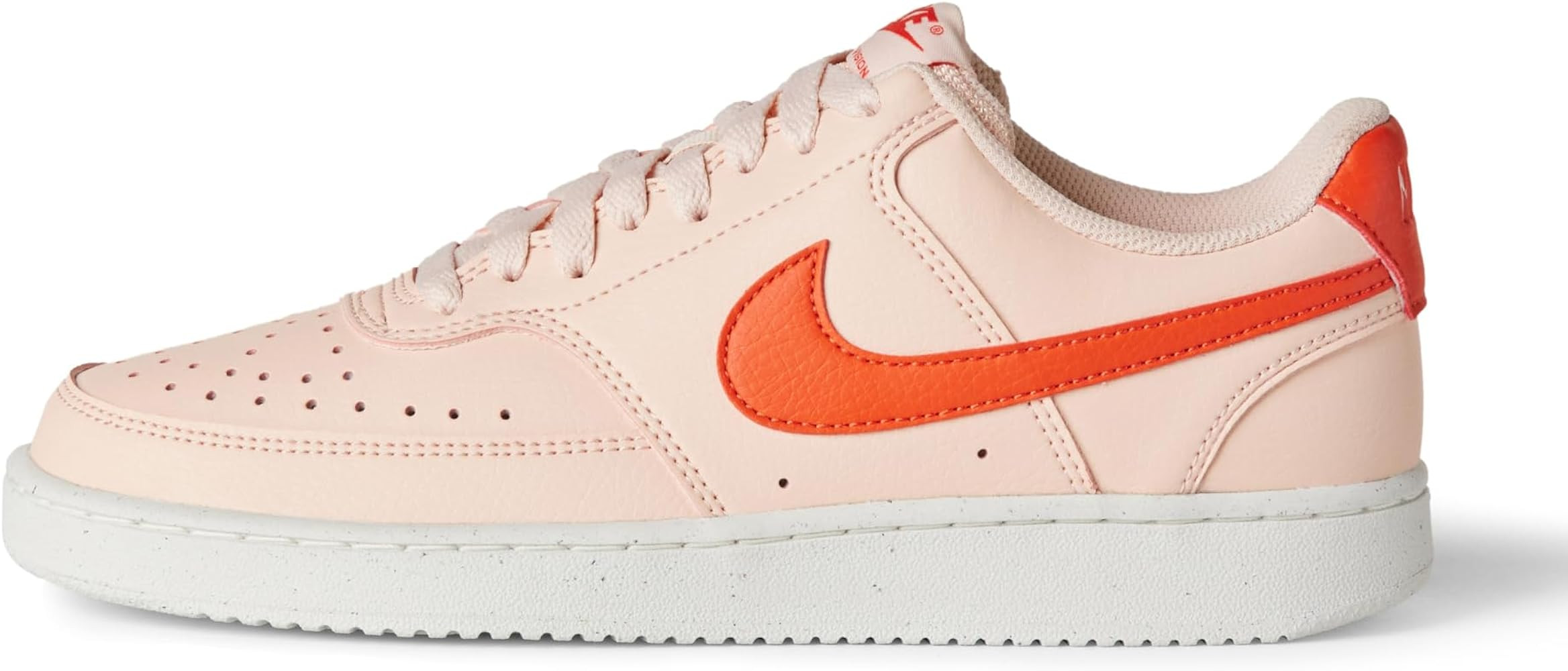 Amazon.com | Nike Women's Court Vision Low Next Nature Shoes, Black/White, 12 | Fashion Sneakers | Amazon (US)