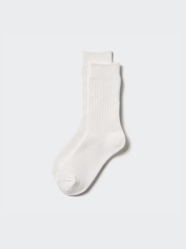 HEATTECH Ribbed Socks | UNIQLO (US)