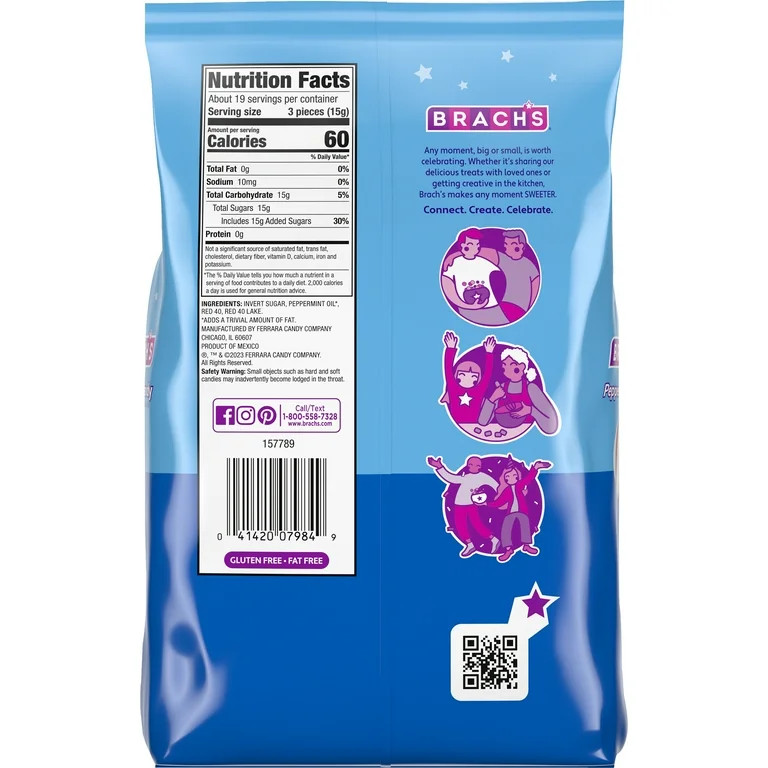 Brach's Soft Peppermint Candies, 10 Ounce Bag | Walmart (US)