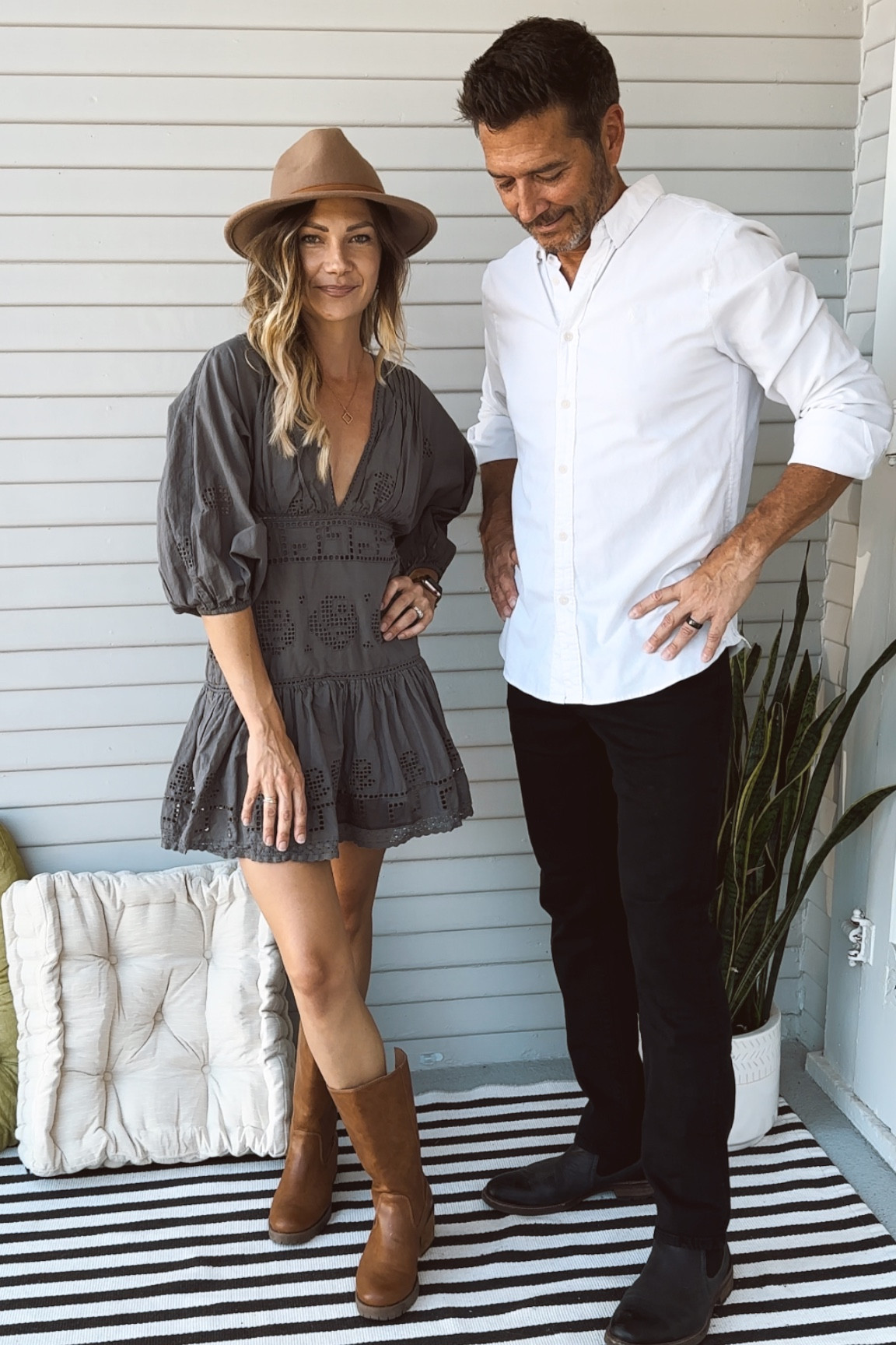 We felt a bit country! Love these outfits together. Perfect for a date night line dancing, or just a fun casual date night. :) 

#LTKshoecrush #LTKunder100 #LTKSeasonal