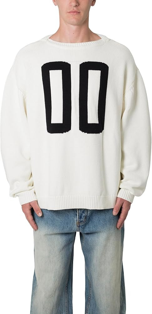 mnml Men's Varsity Knit Sweater | Amazon (US)