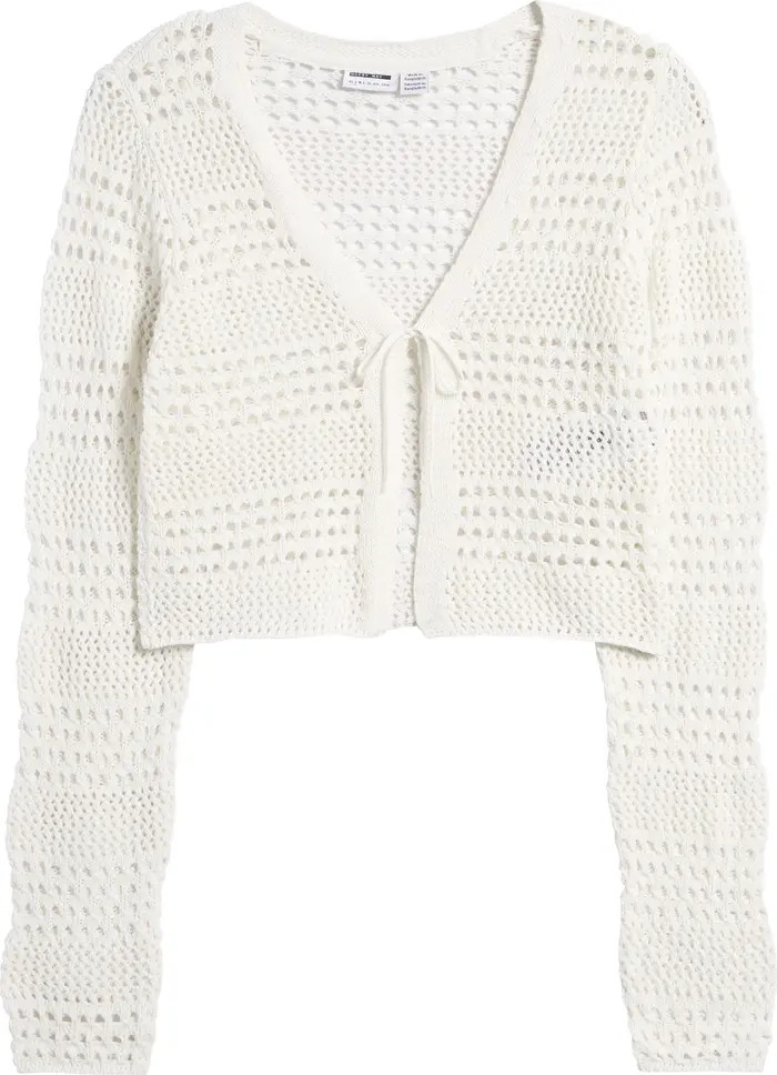 Laika Open Stitch Crop Cardigan | Nordstrom
