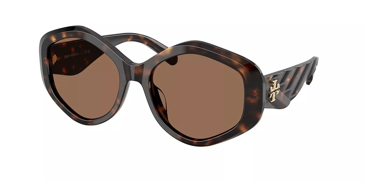 Tory Burch TY7217U 196473 Women’s Sunglasses Tortoiseshell Size 55 | SmartBuyGlasses Global