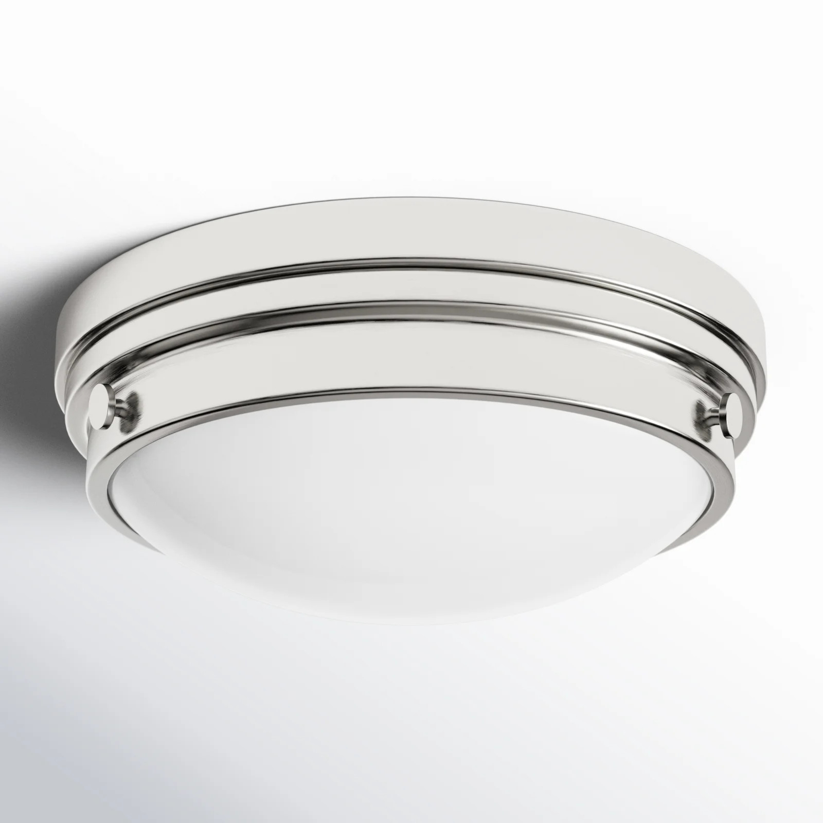 Osmin 2 - Light 13.25" Simple Bowl Flush Mount | Birch Lane