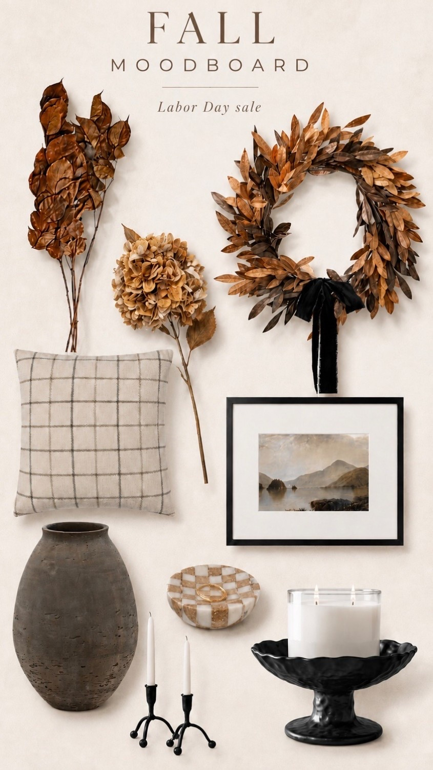 Labor Day sale finds, but make them fall 🤎🍂 A roundup of warm, modern pieces that add just enough seasonal texture without going full pumpkin overload. Perfect for easing your home into fall while everything’s marked down.

#LTKHome #LTKSaleAlert #LaborDaySale #FallDecor #ModernHomeDecor #OrganicModern #NeutralHome #FallHomeDecor #CozyHome #HomeFinds

#LTKSeasonal #LTKHome