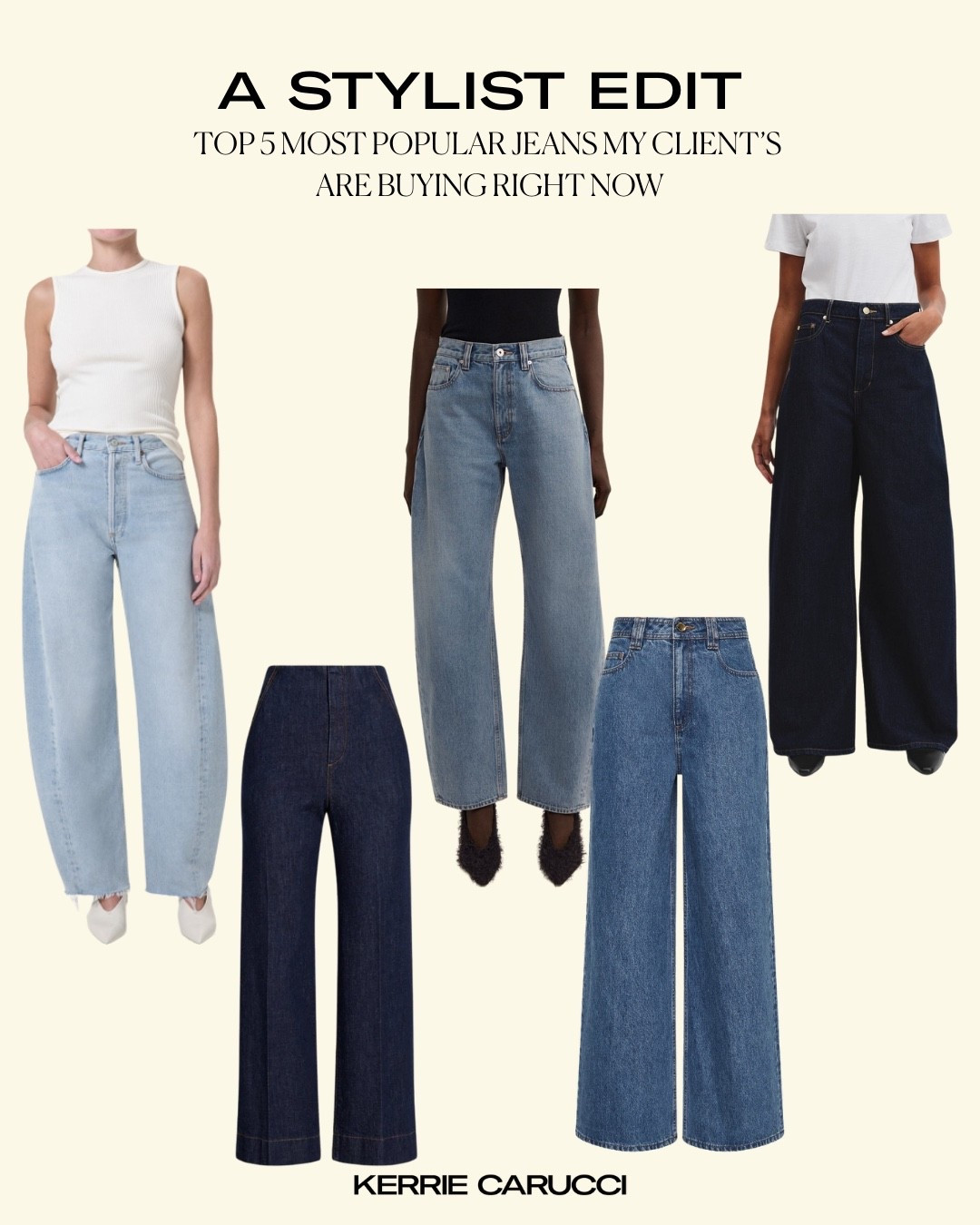 March edition - Top 5 jeans my clients are buying 

#LTKaustralia #LTKjeans