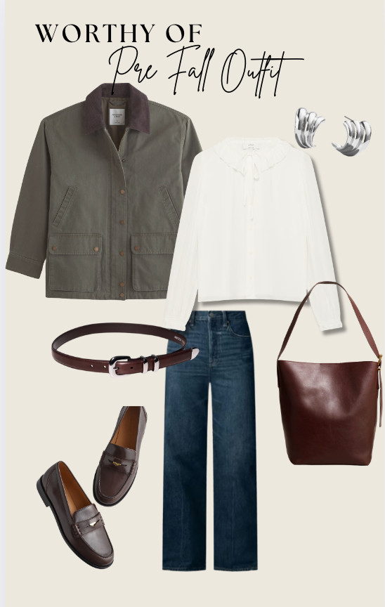 Pre Fall Outfit Idea 

 