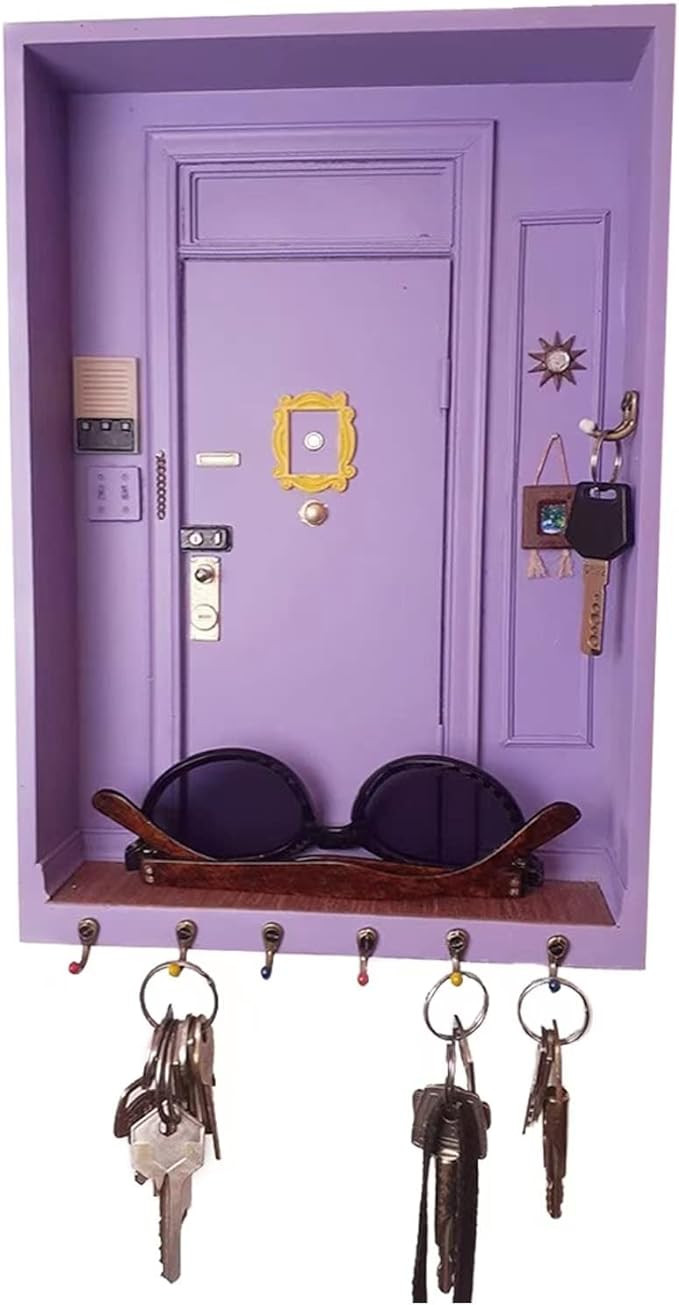 Key Holder，Friends TV Show Merchandise Cute Key Holder for Wall, Entryway, Bathroom, Living Roo... | Amazon (US)