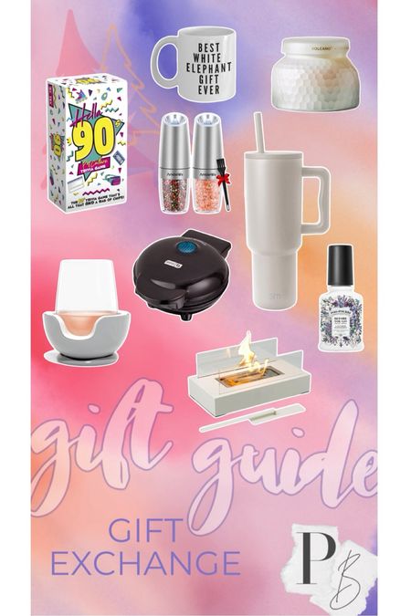 Gift Exchange Gift Guide - all price ranges + a few “funny” gifts!

#LTKfindsunder50 #LTKHoliday #LTKGiftGuide