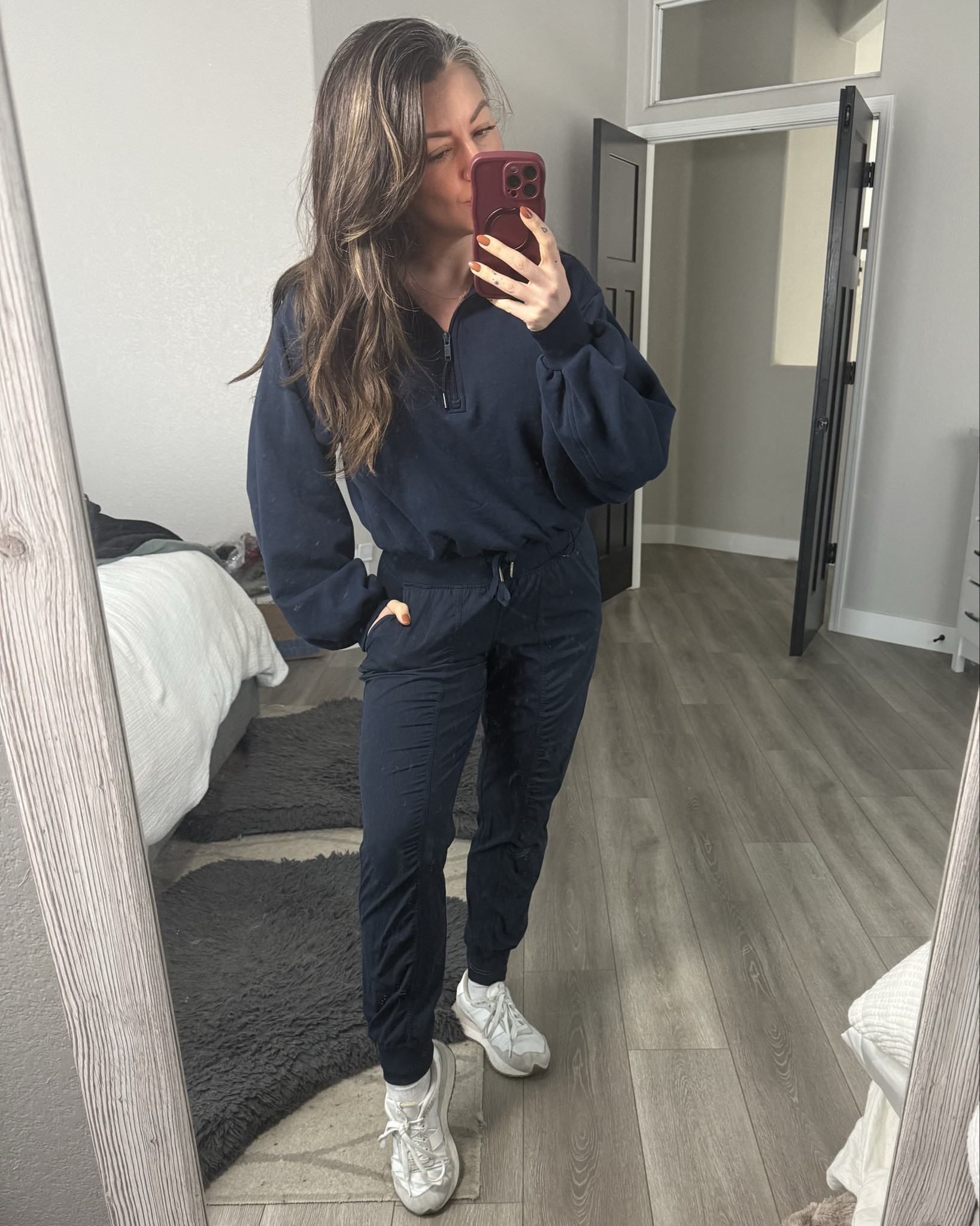 Casual cold Friday! The perfect outfit for family pedicures! I love this matching set from Lululemon, it's so easy to mix and match. 

#LTKmomlife #LTKSeasonal #LTKActive
