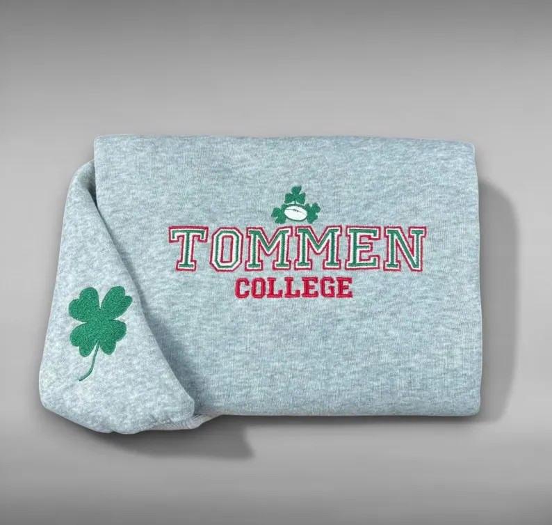 Vintage Boys of Tommen Embroidered Sweatshirt, College Style Bookish Crewneck, Custom Gift for Co... | Etsy (US)